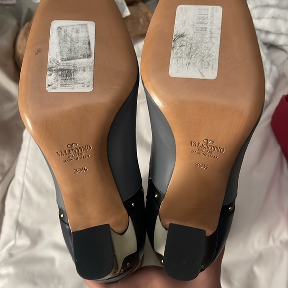 Valentino Garavani Multicolor Leather Riding Boots - Picture 5 of 6